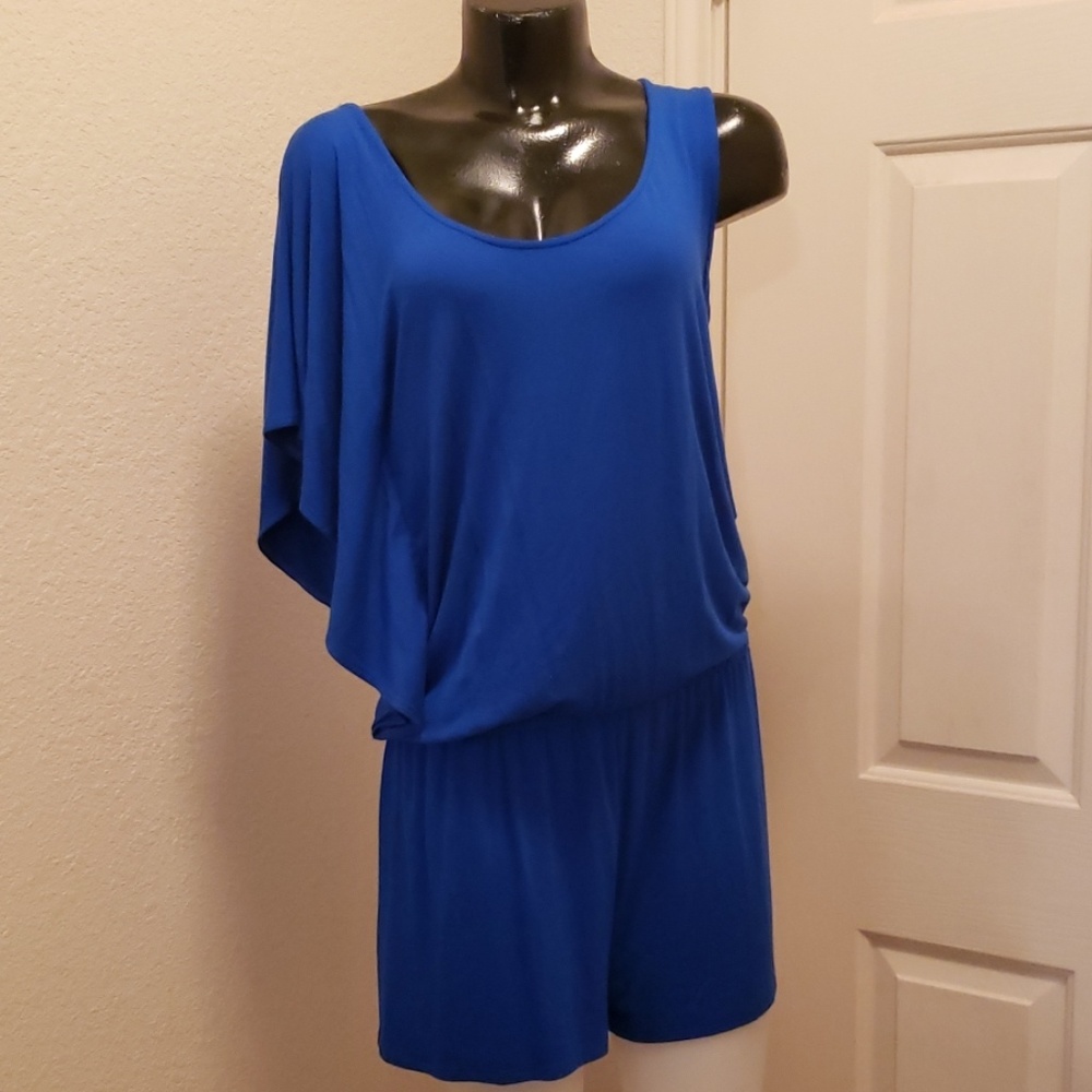 Gianni Bini Blue Romper